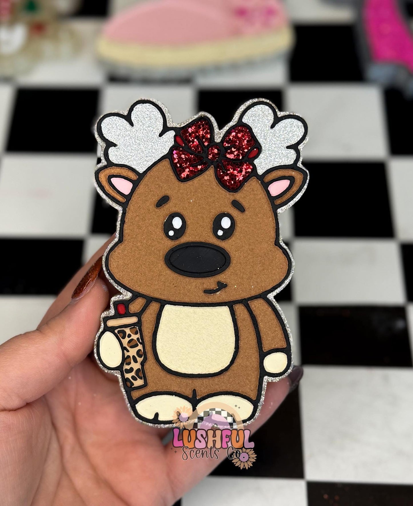 Reba The Reindeer Silicone Mold