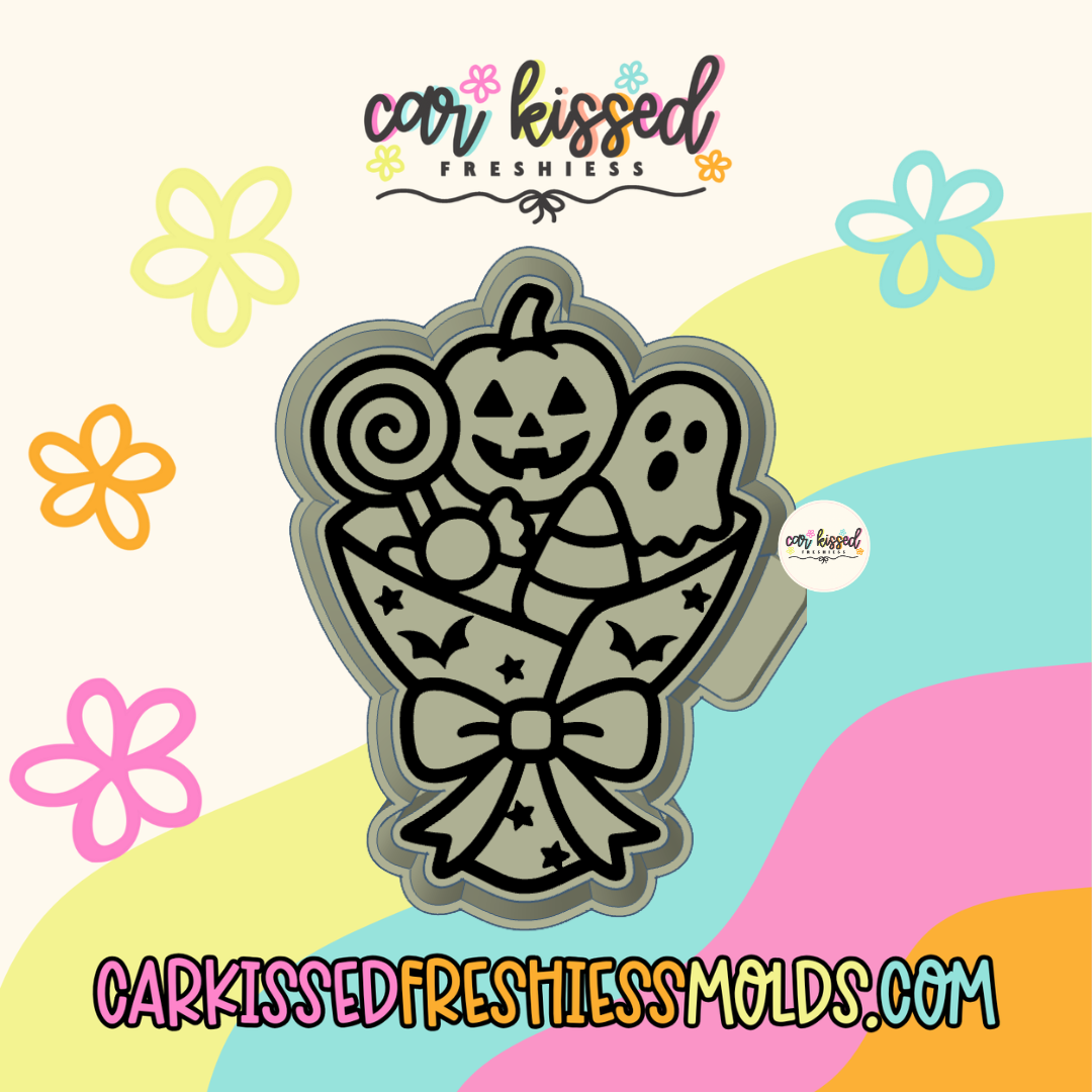 Halloween Candy Bouquet Silicone Mold