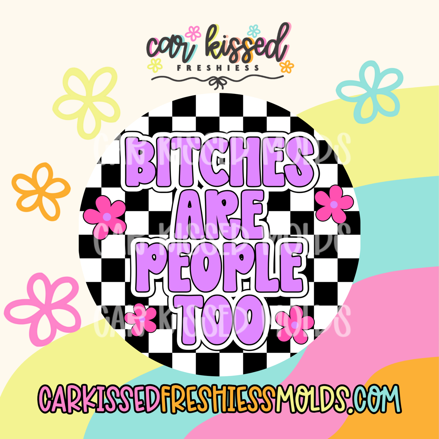 Bitches Are People Too Cardstock