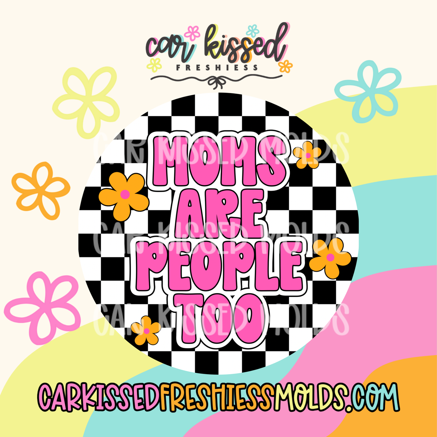 Moms Are People Too Cardstock