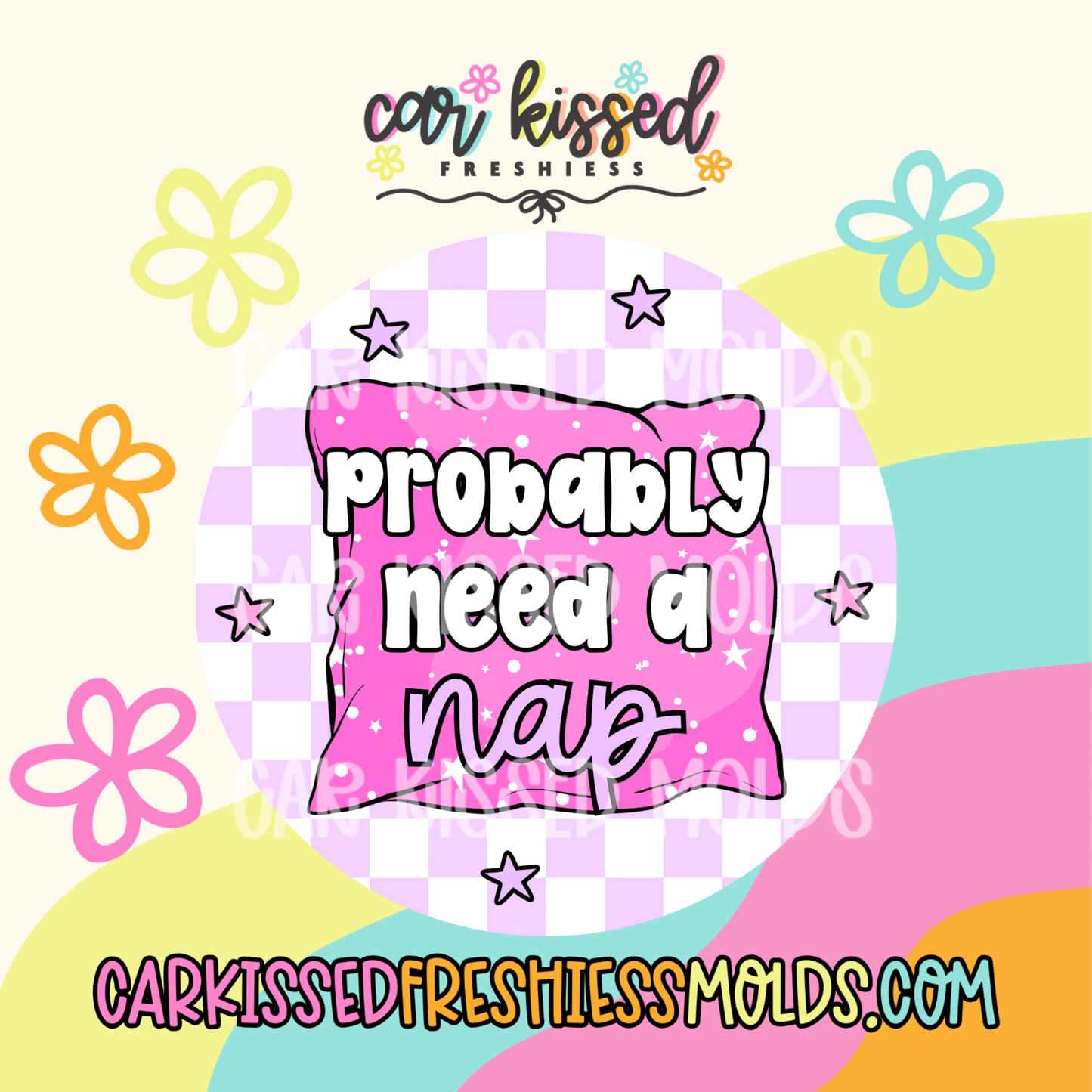 Probably Need A Nap Purple Cardstock