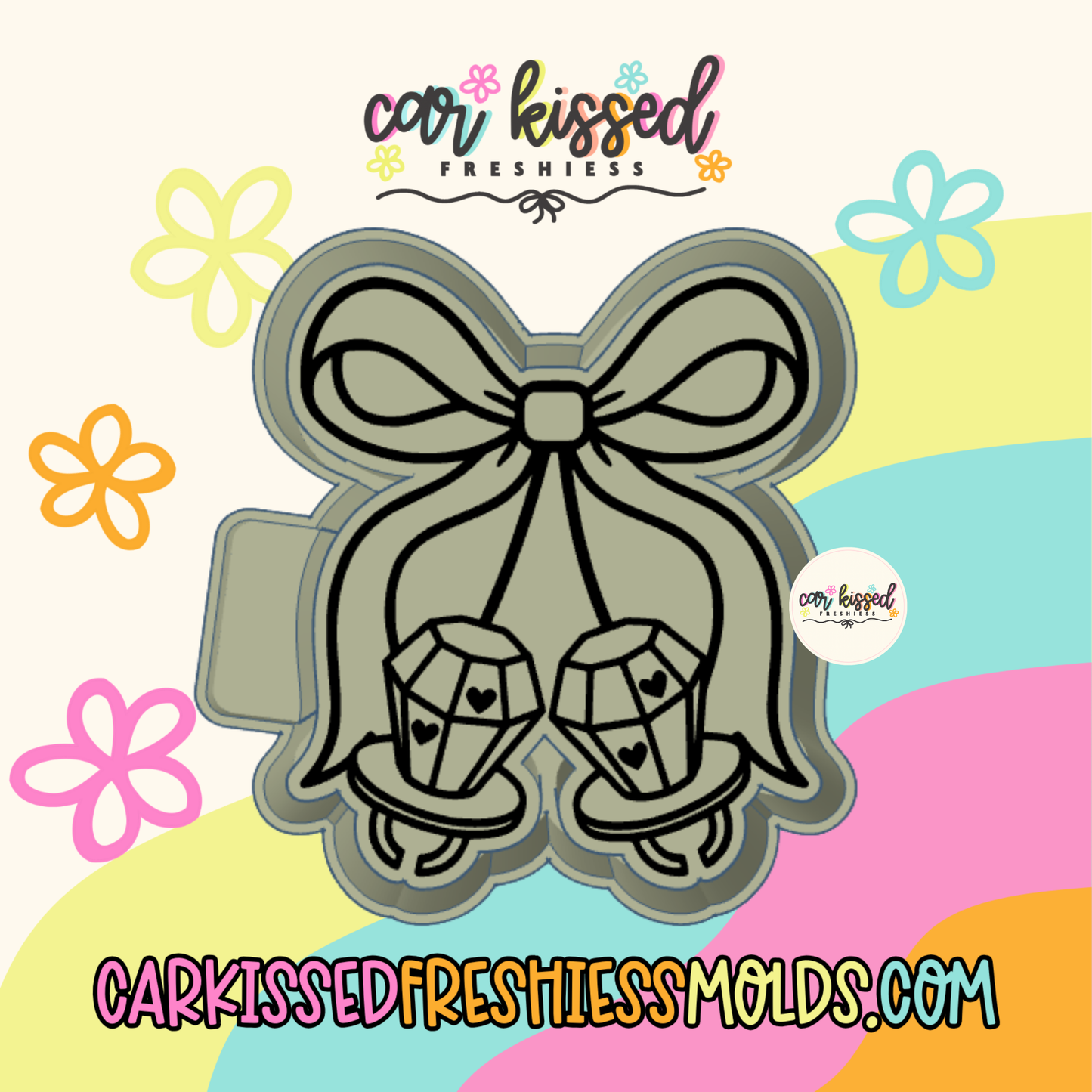 Ring Pop Cherries Silicone Mold