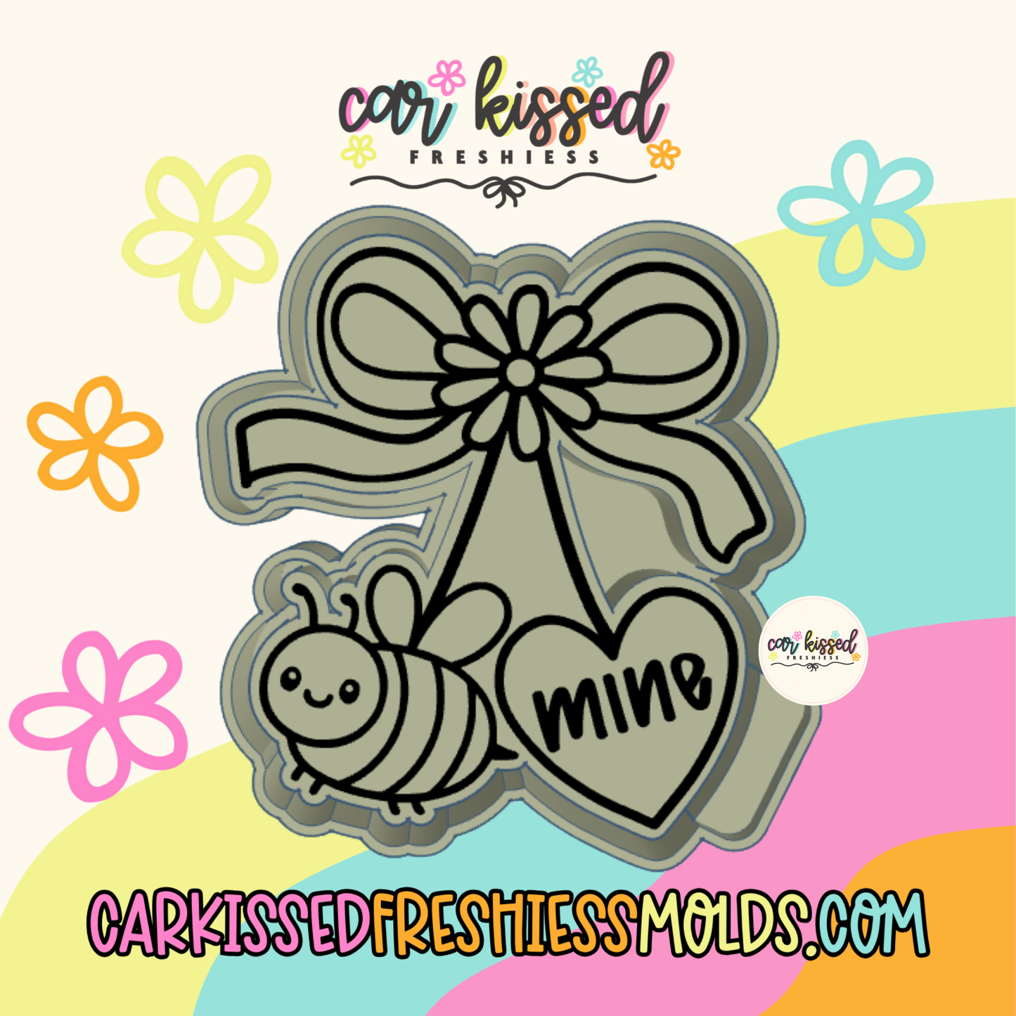 Bee Mine Cherries Silicone Mold