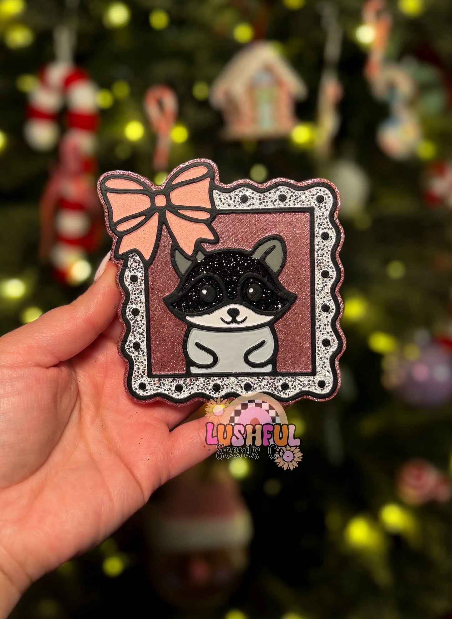 Raccoon Frame Silicone Mold