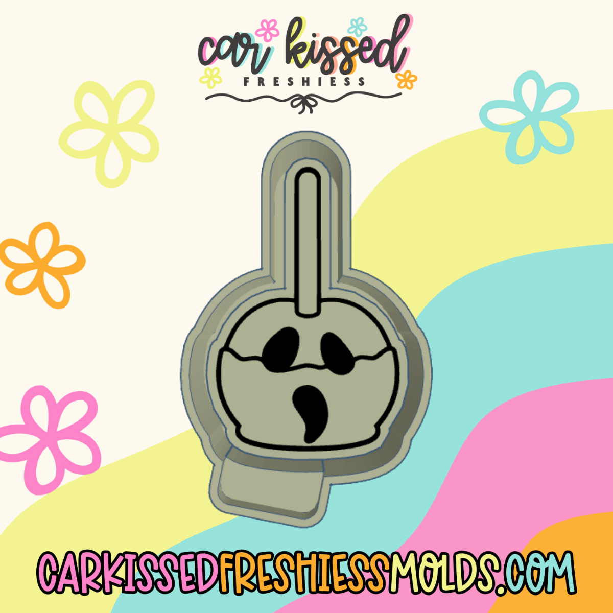 Ghost Candy Apple Silicone Mold