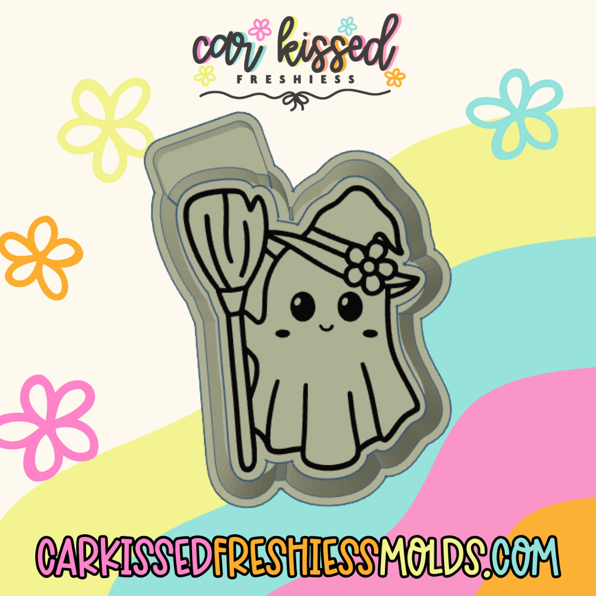 Witchy Ghost Silicone Mold