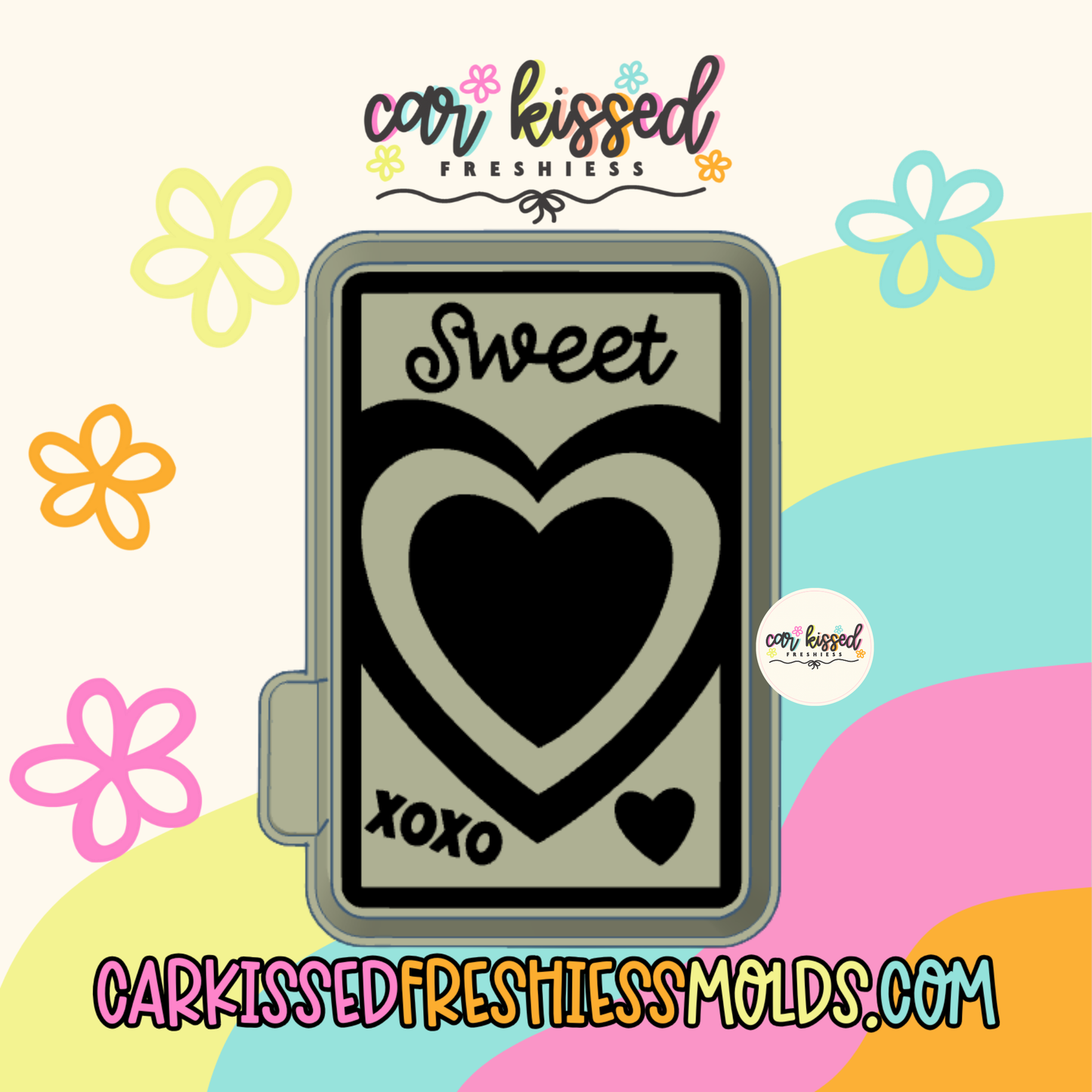 Sweet Xoxo Candy Box Silicone Mold