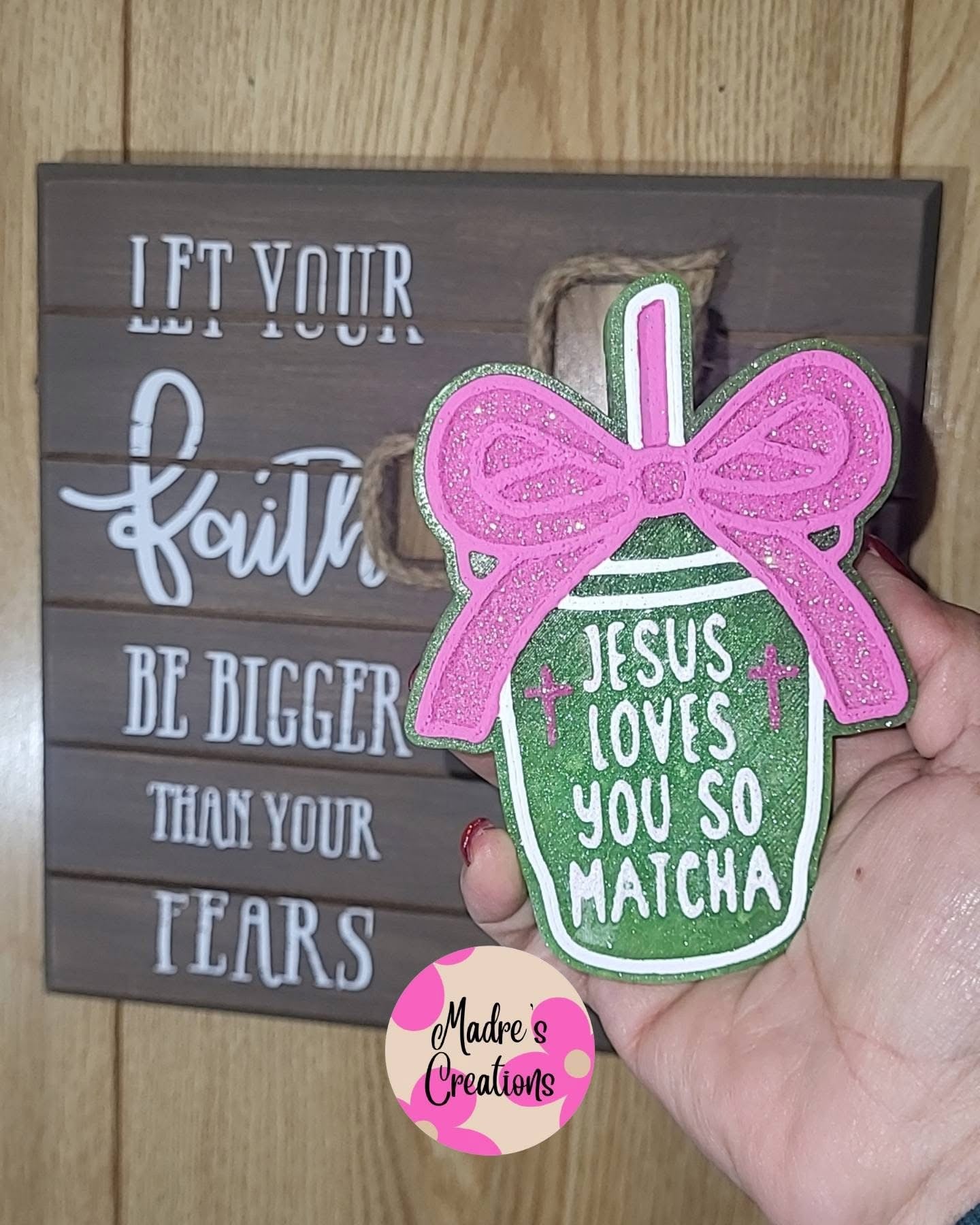 Jesus Loves You So Matcha Silicone Mold
