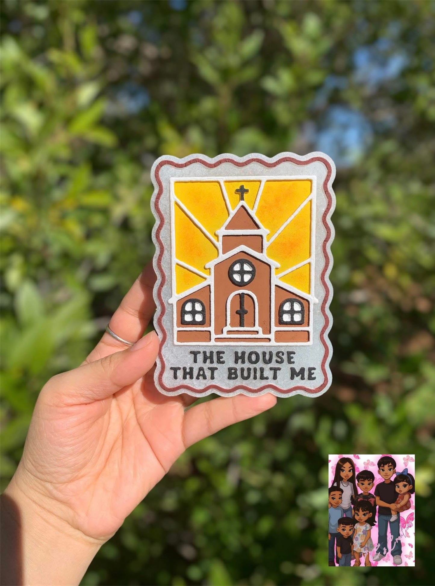 House That Built Me Silicone Mold