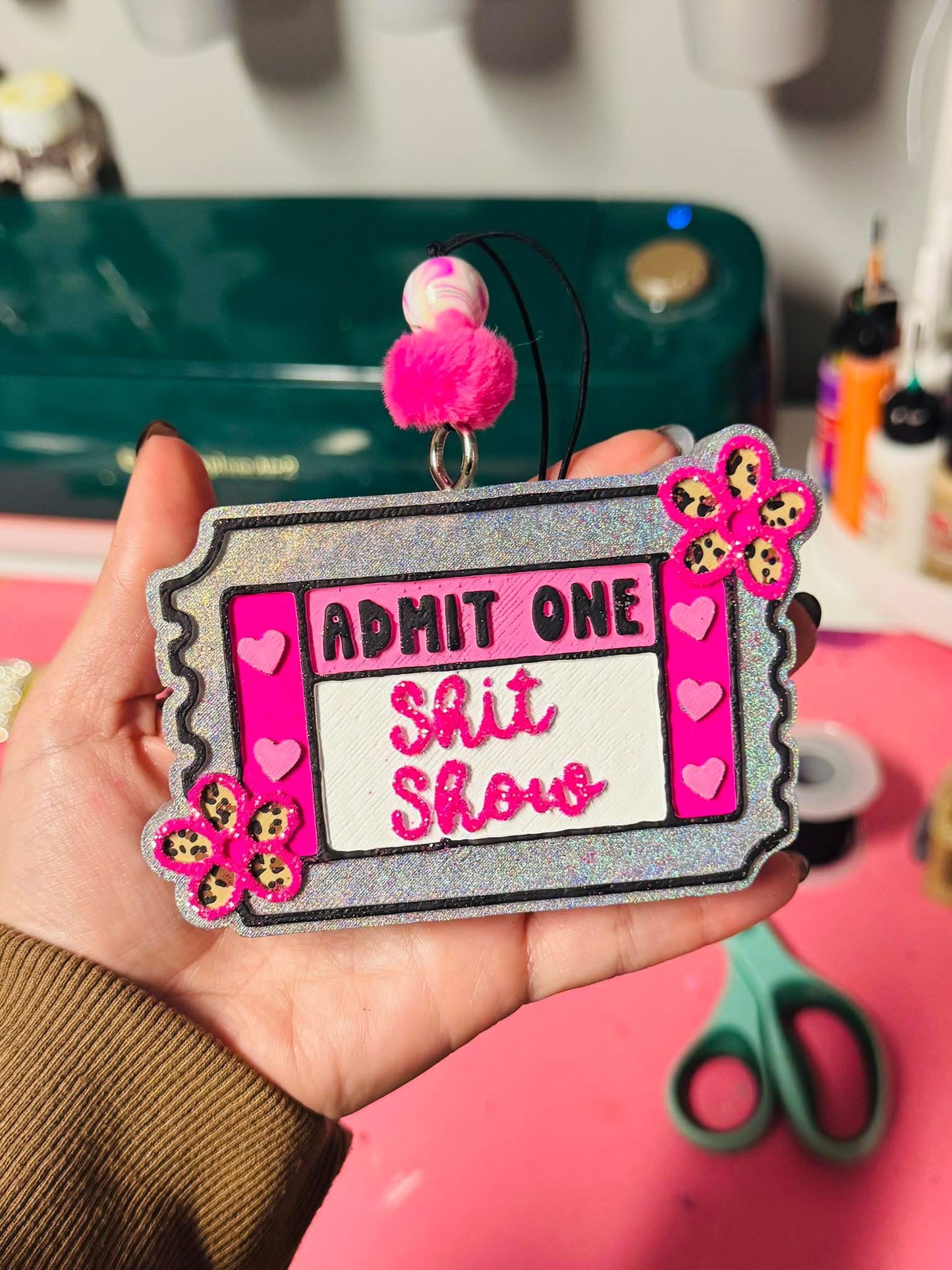 Shit Show Ticket Silicone Mold