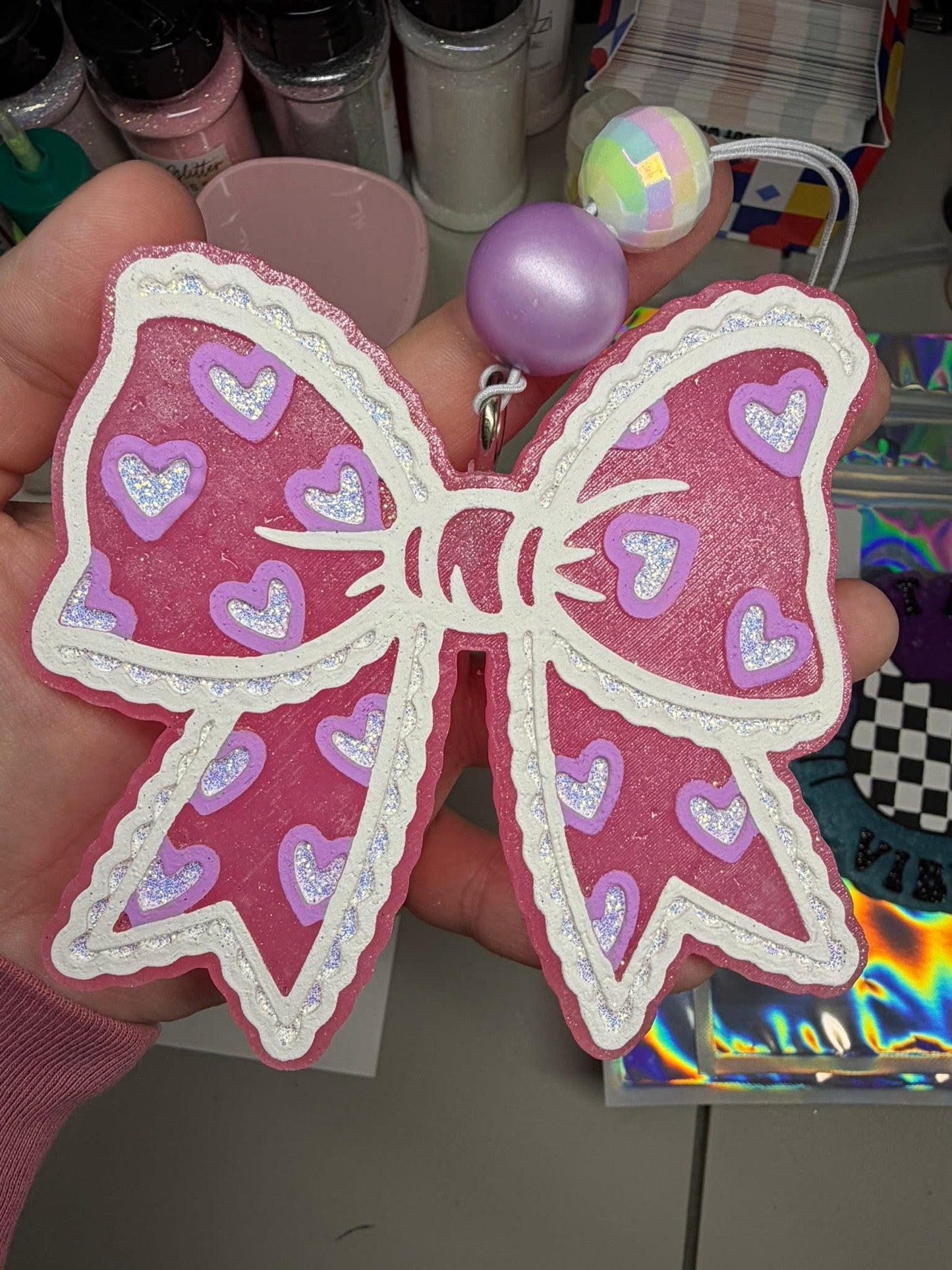 Heart Bow Silicone Mold