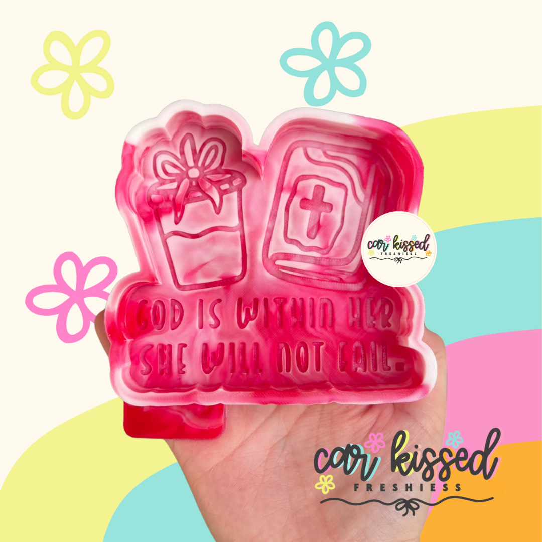 God Is Within Her Silicone Mold