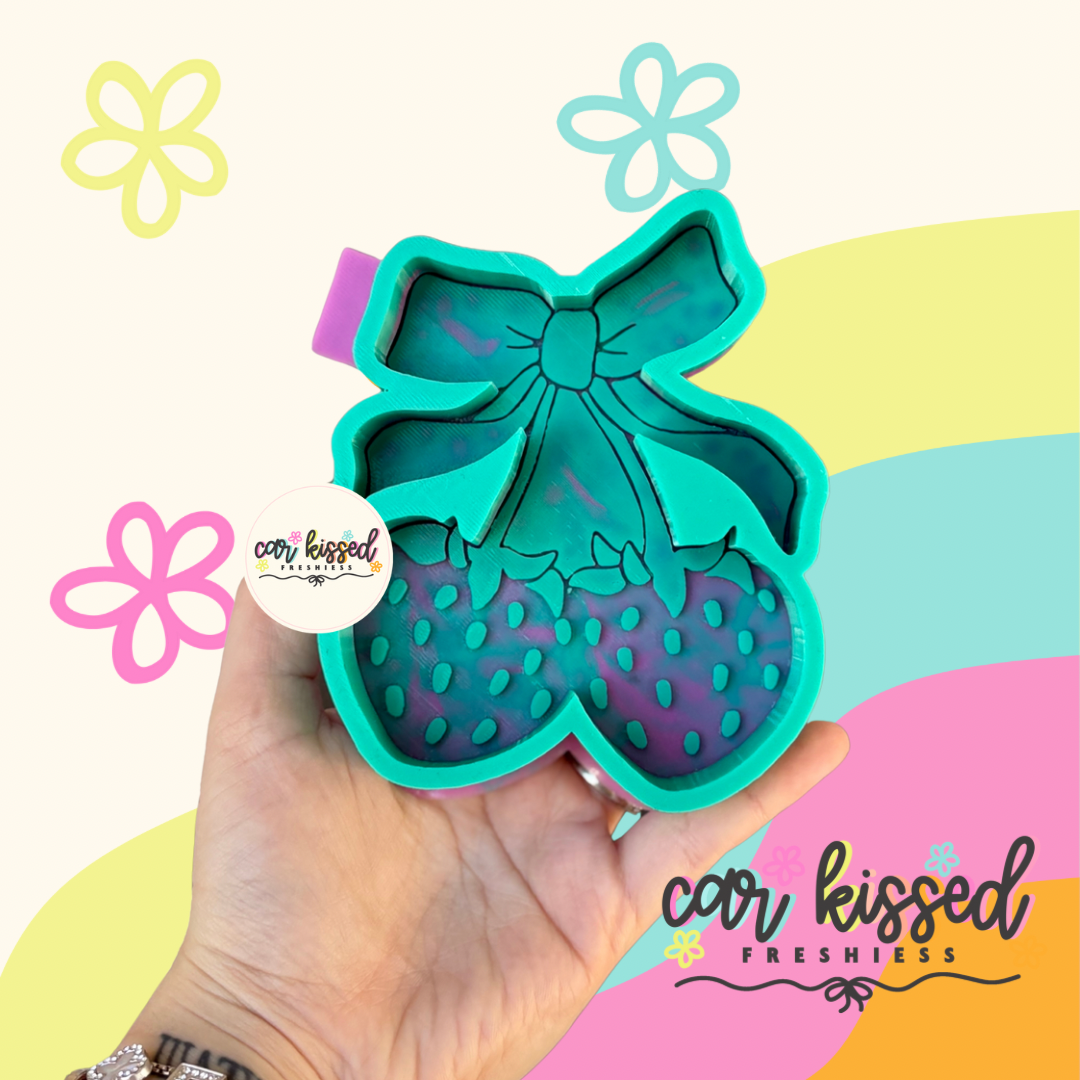 Coquette Strawberries Silicone Mold