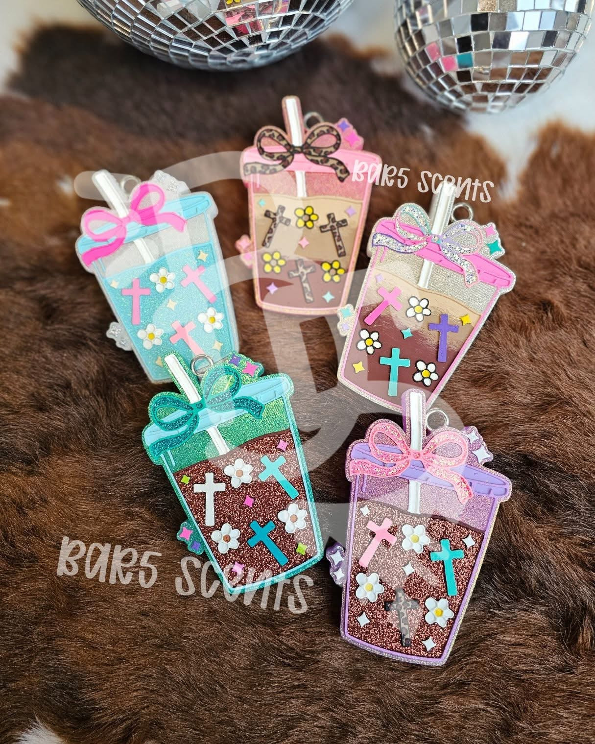 Cross Iced Coffee Silicone Mold