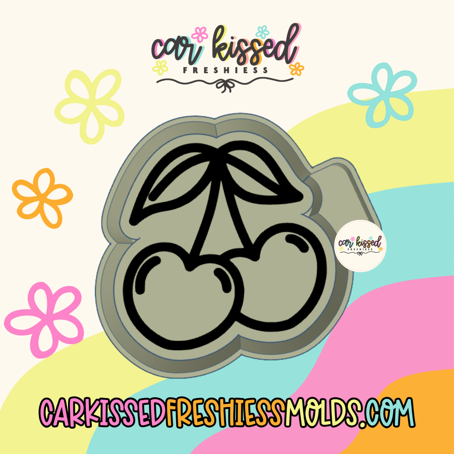 Simple Cherry Silicone Mold