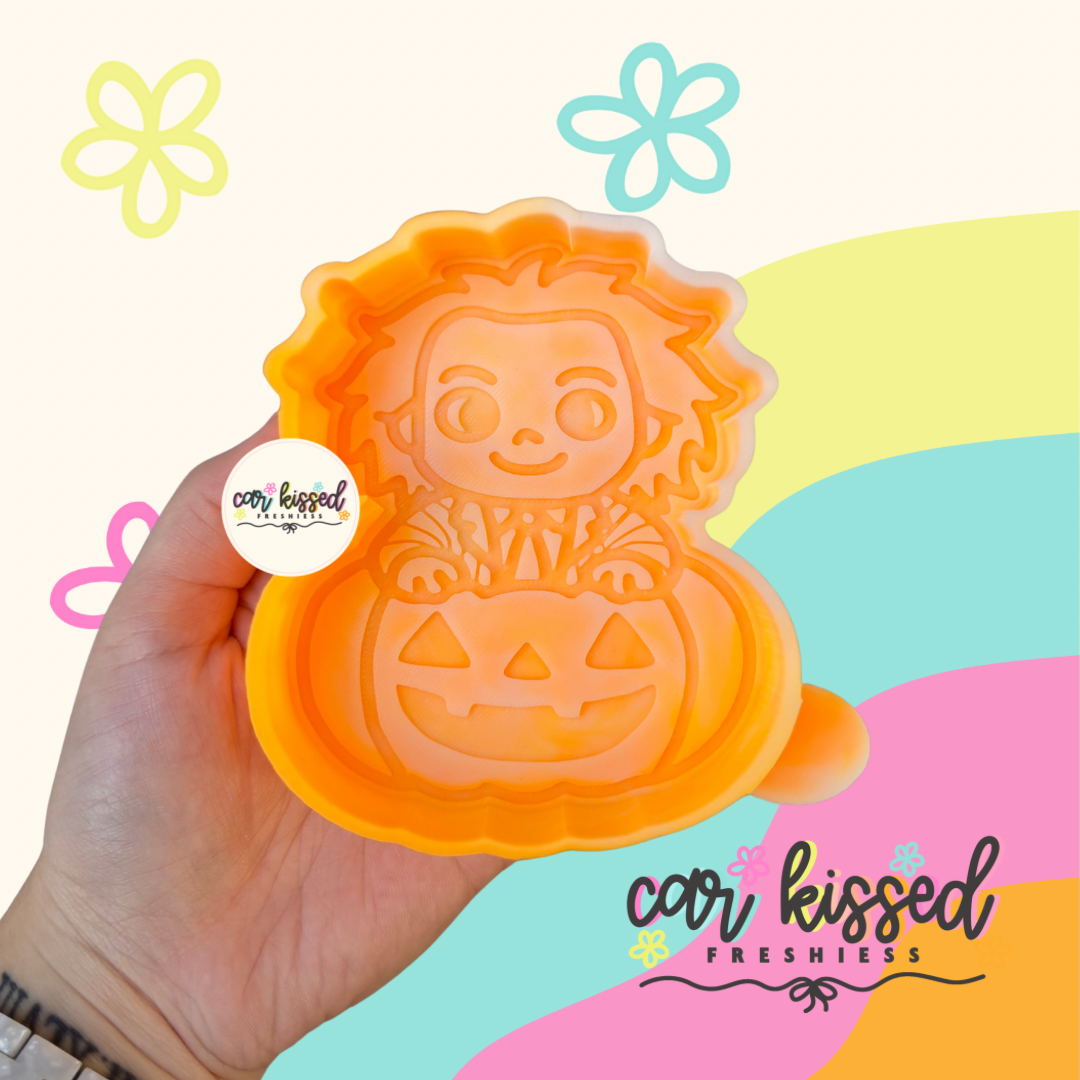 Beetle Pumpkin Friend Silicone Mold