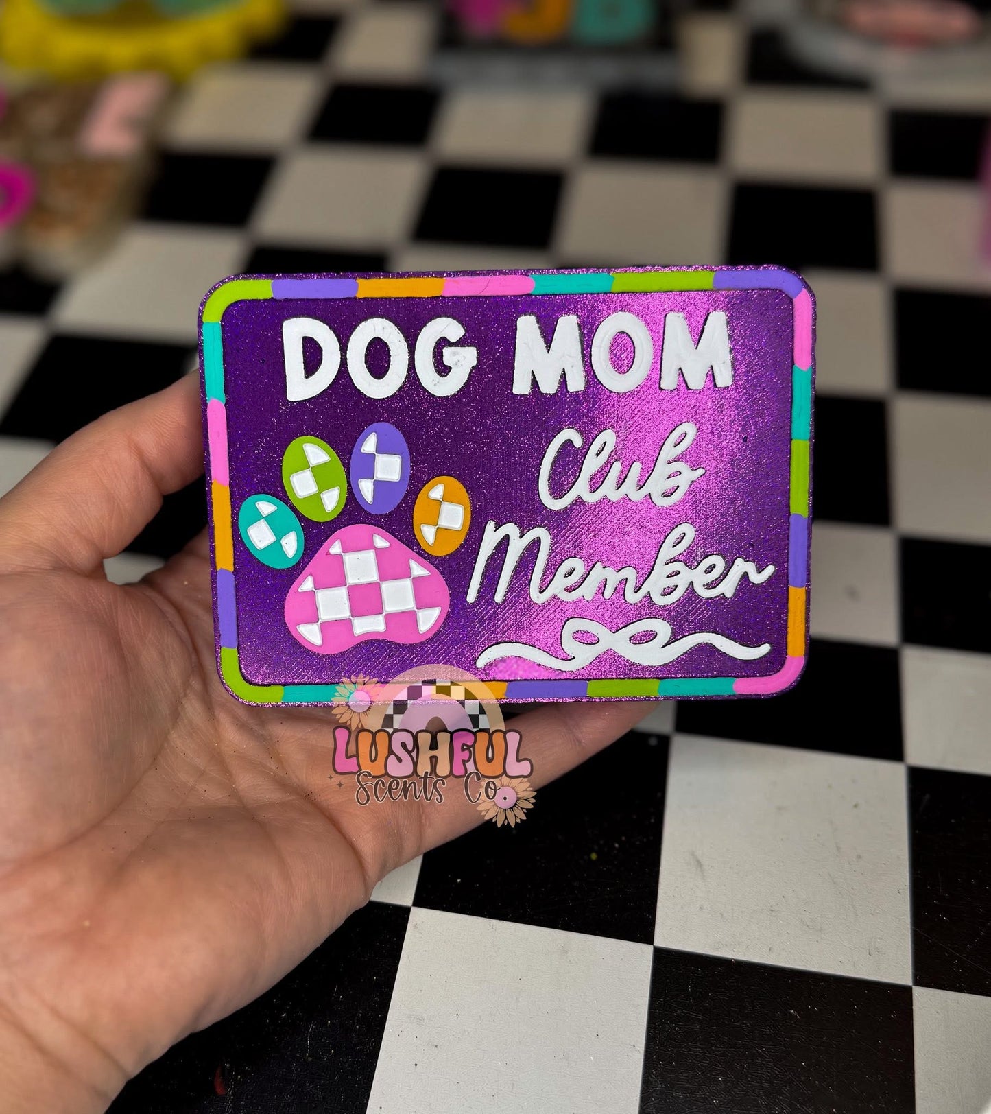 Dog Mom Member Silicone Mold