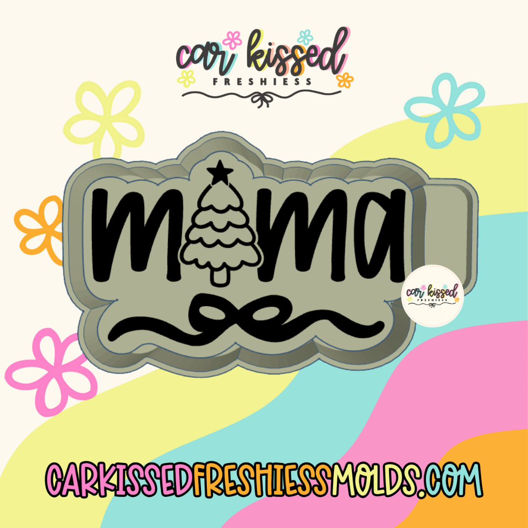Mama Christmas Silicone Mold
