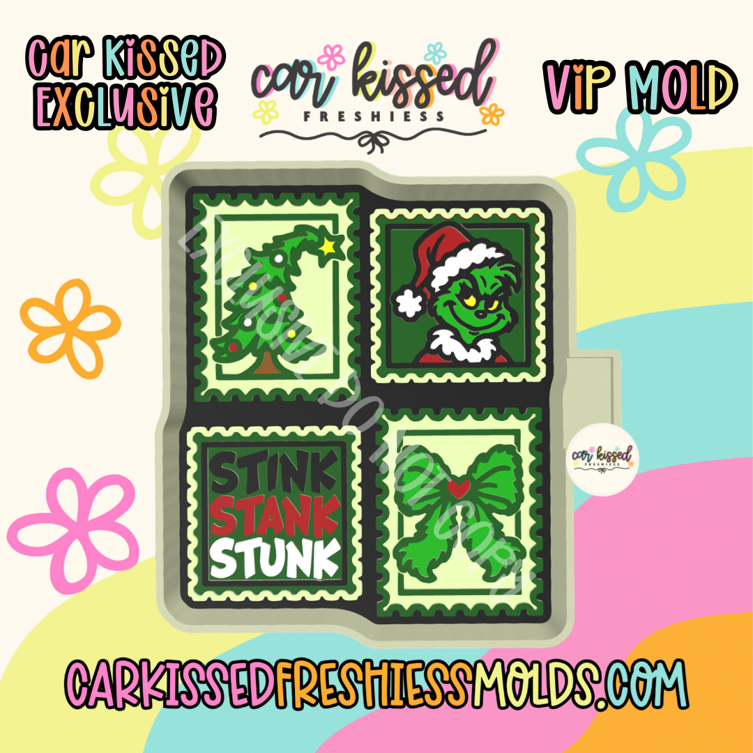 Grouch Stamp EXCLUSIVE Silicone Mold