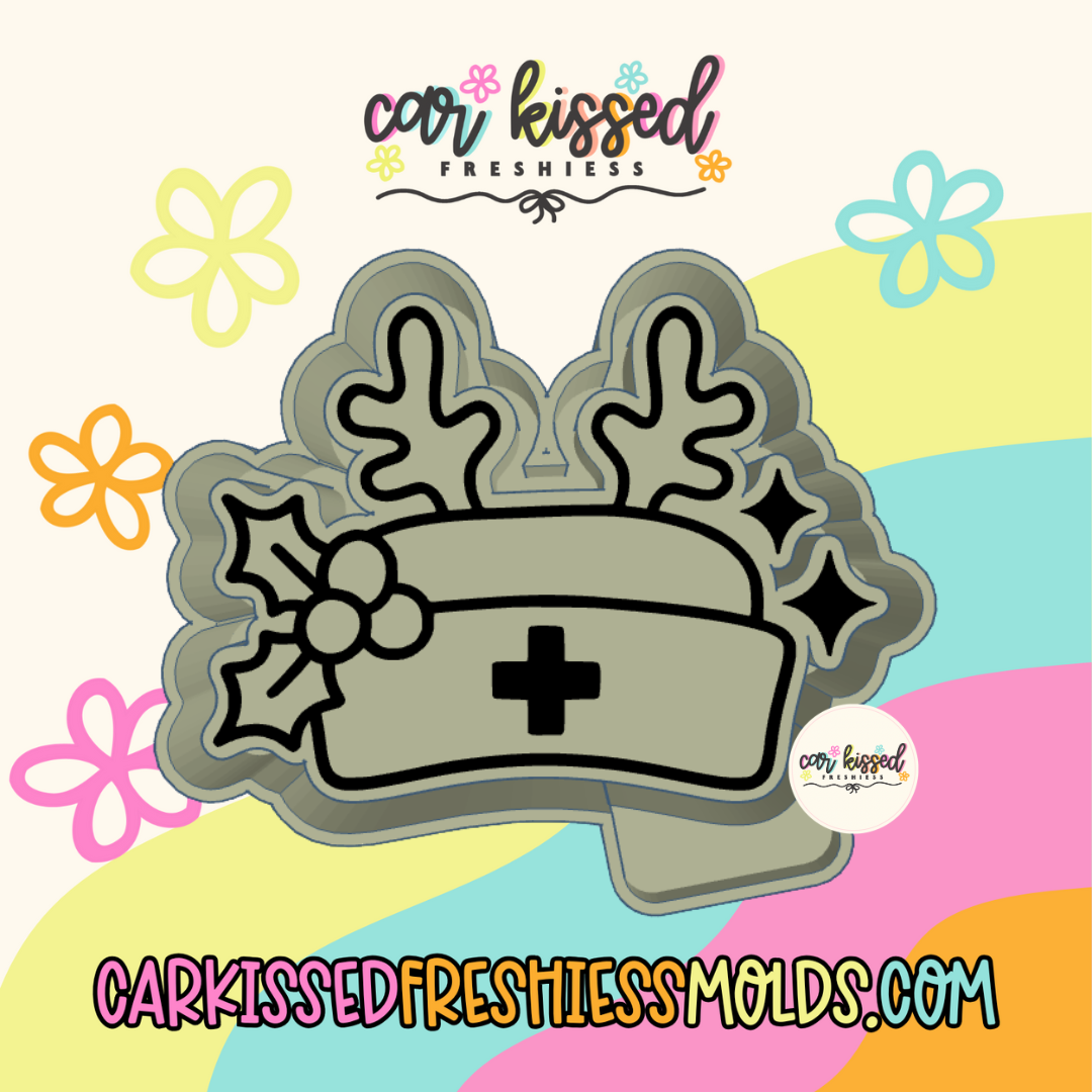 Reindeer Nurse Silicone Mold