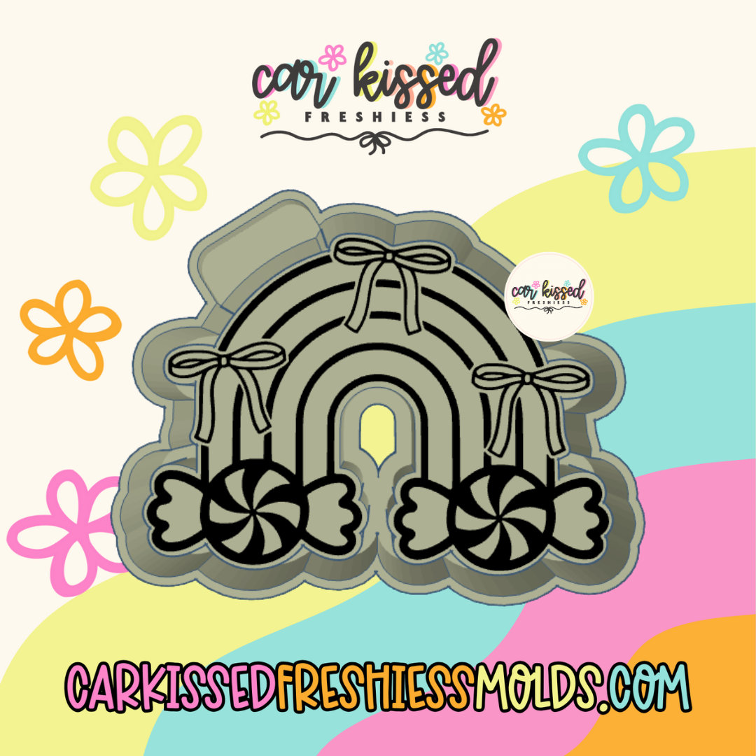 Peppermint & Bows Rainbow Silicone Mold