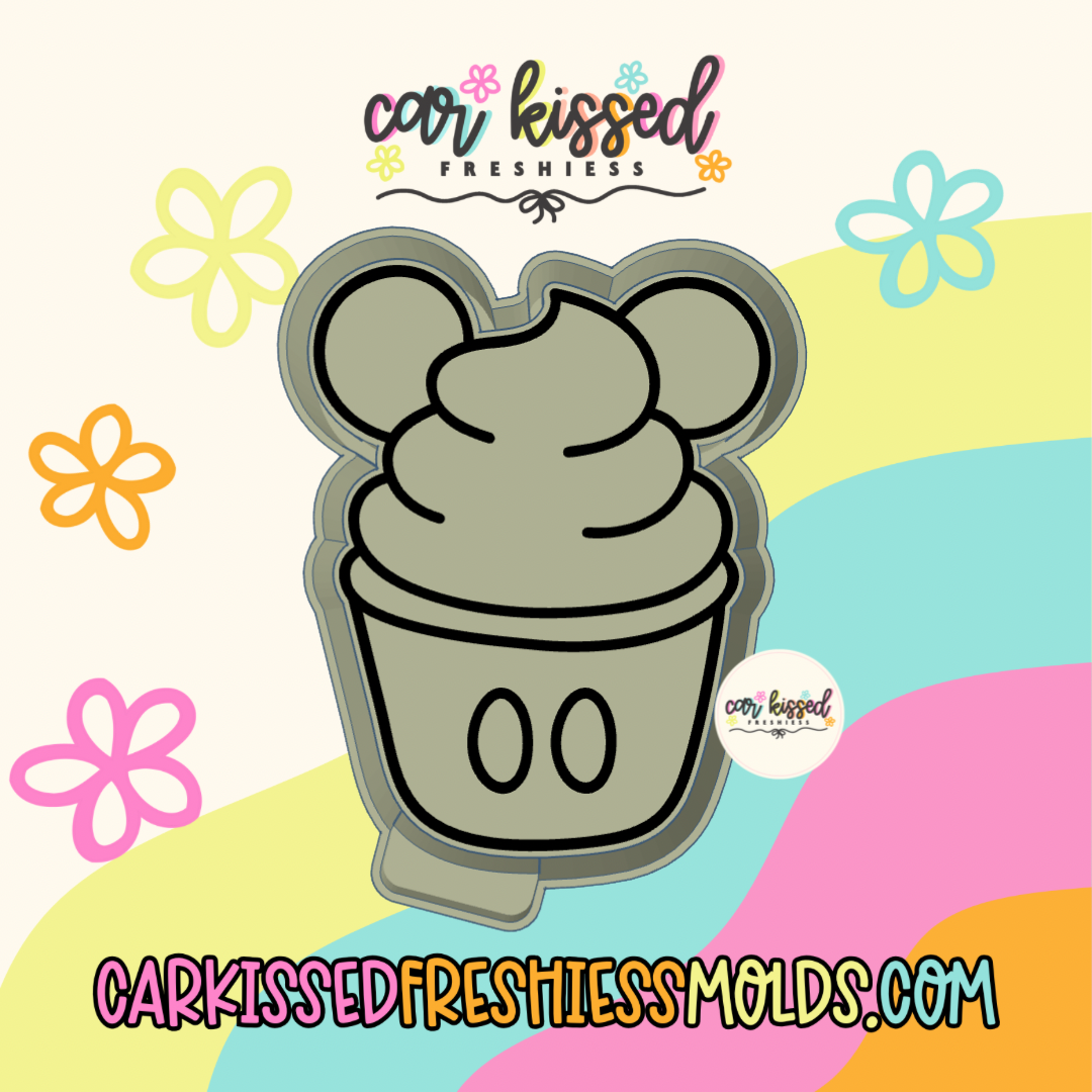 Mouse Whip Silicone Mold