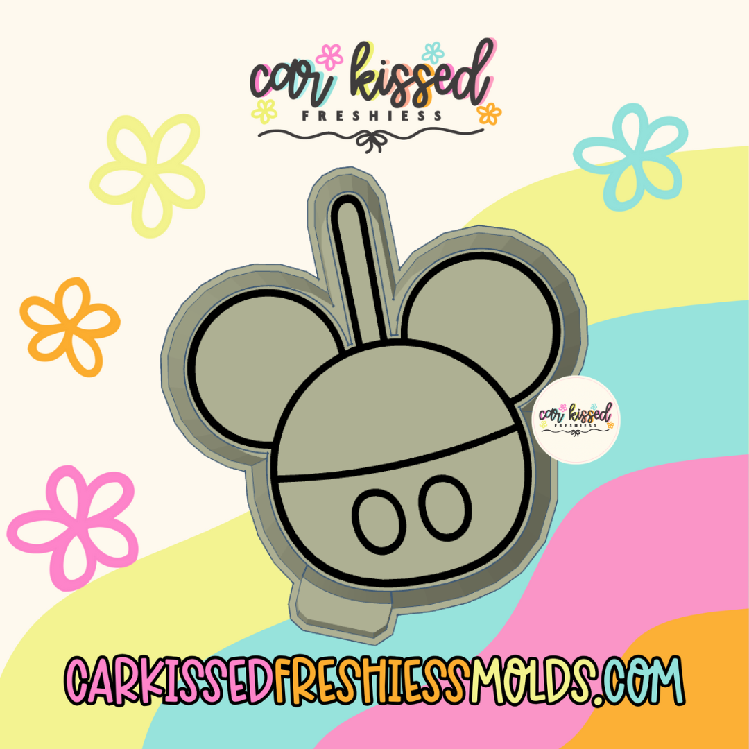 Mouse Apple Silicone Mold