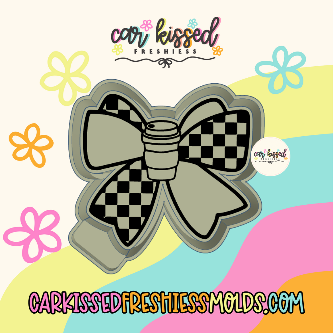 Latte Cup Bow Silicone Mold