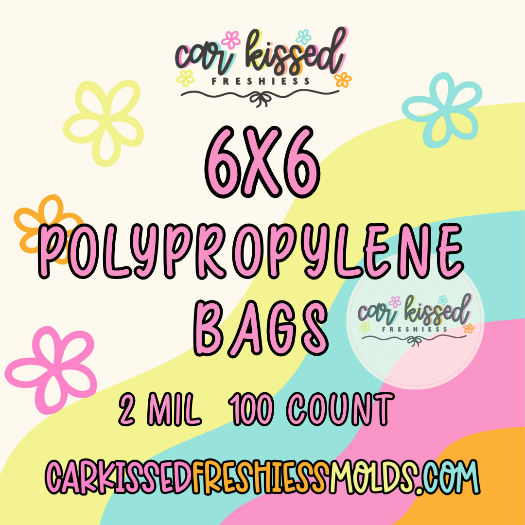 2 Mil Poly Bags 6x6
