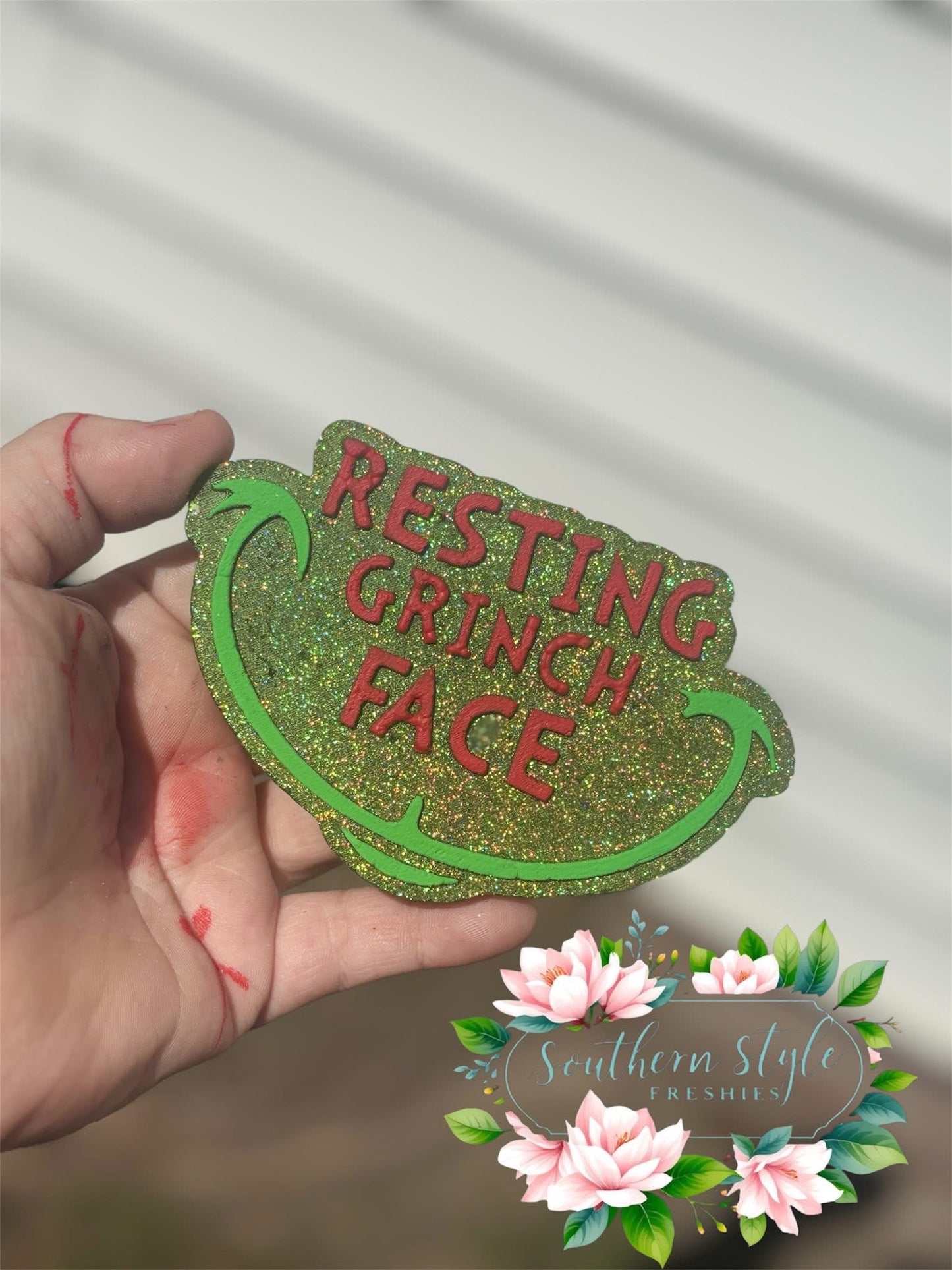 Resting Grouch Face Silicone Mold