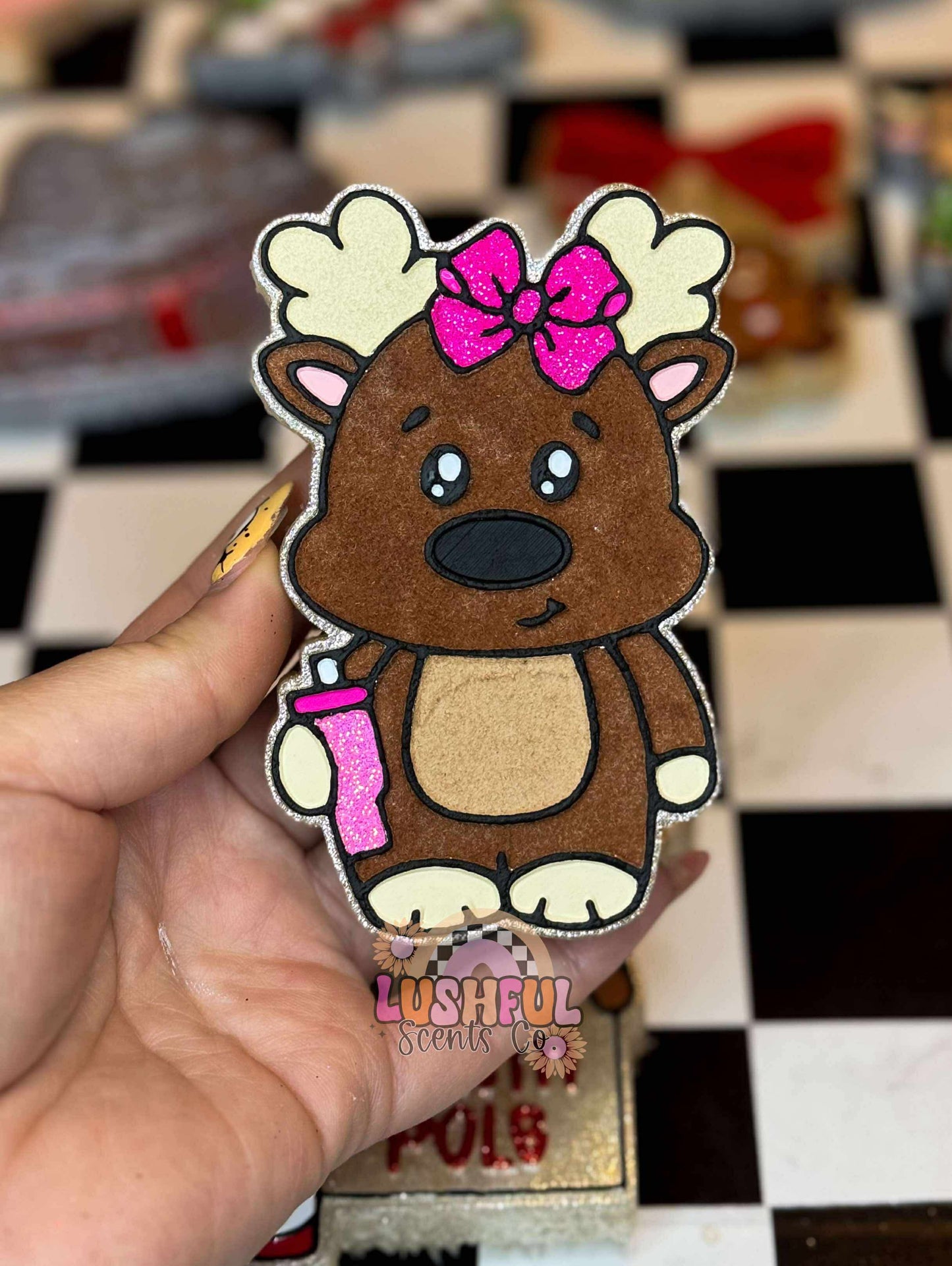 Reba The Reindeer Silicone Mold