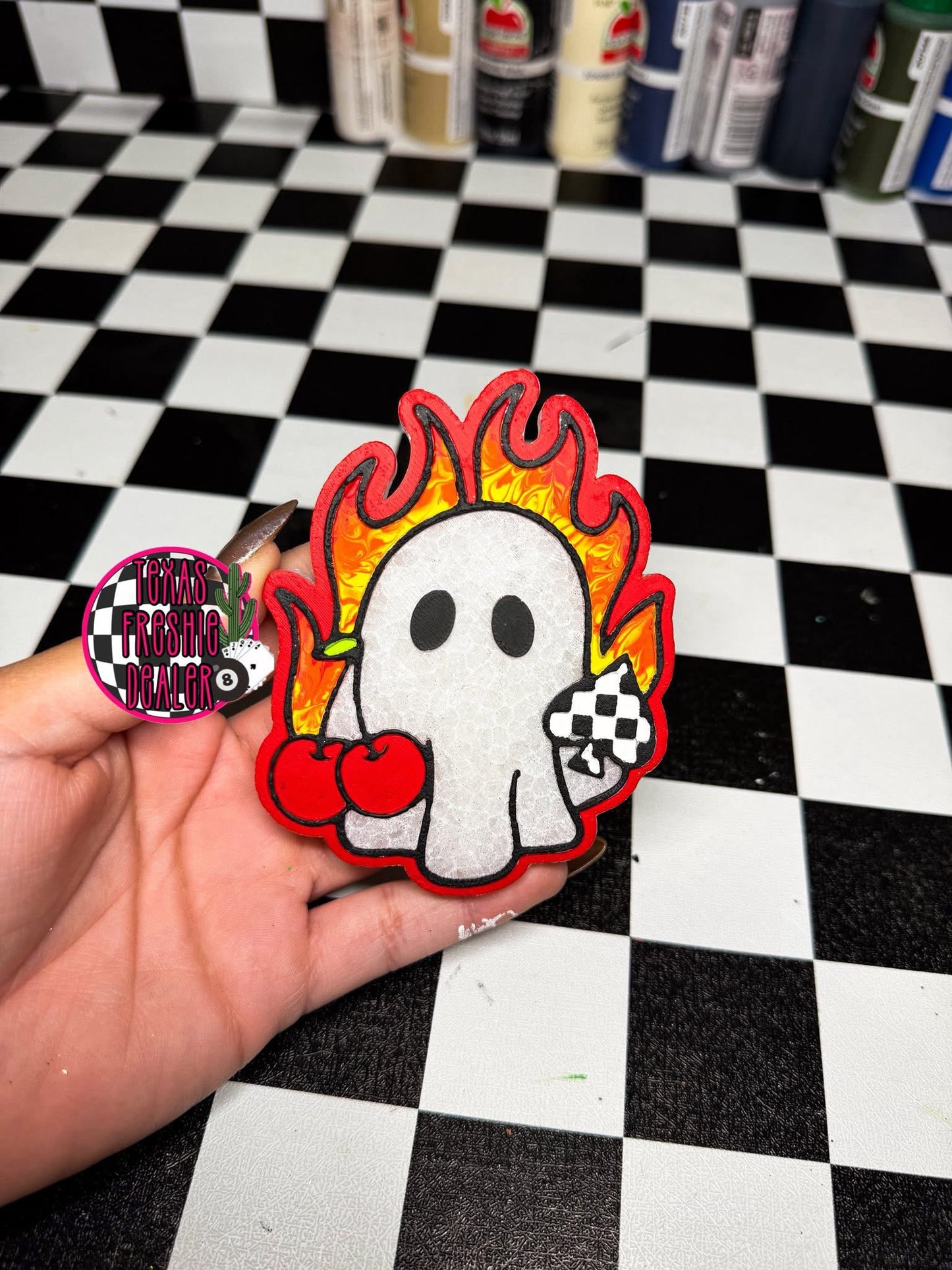 Fire Ghost Silicone Mold