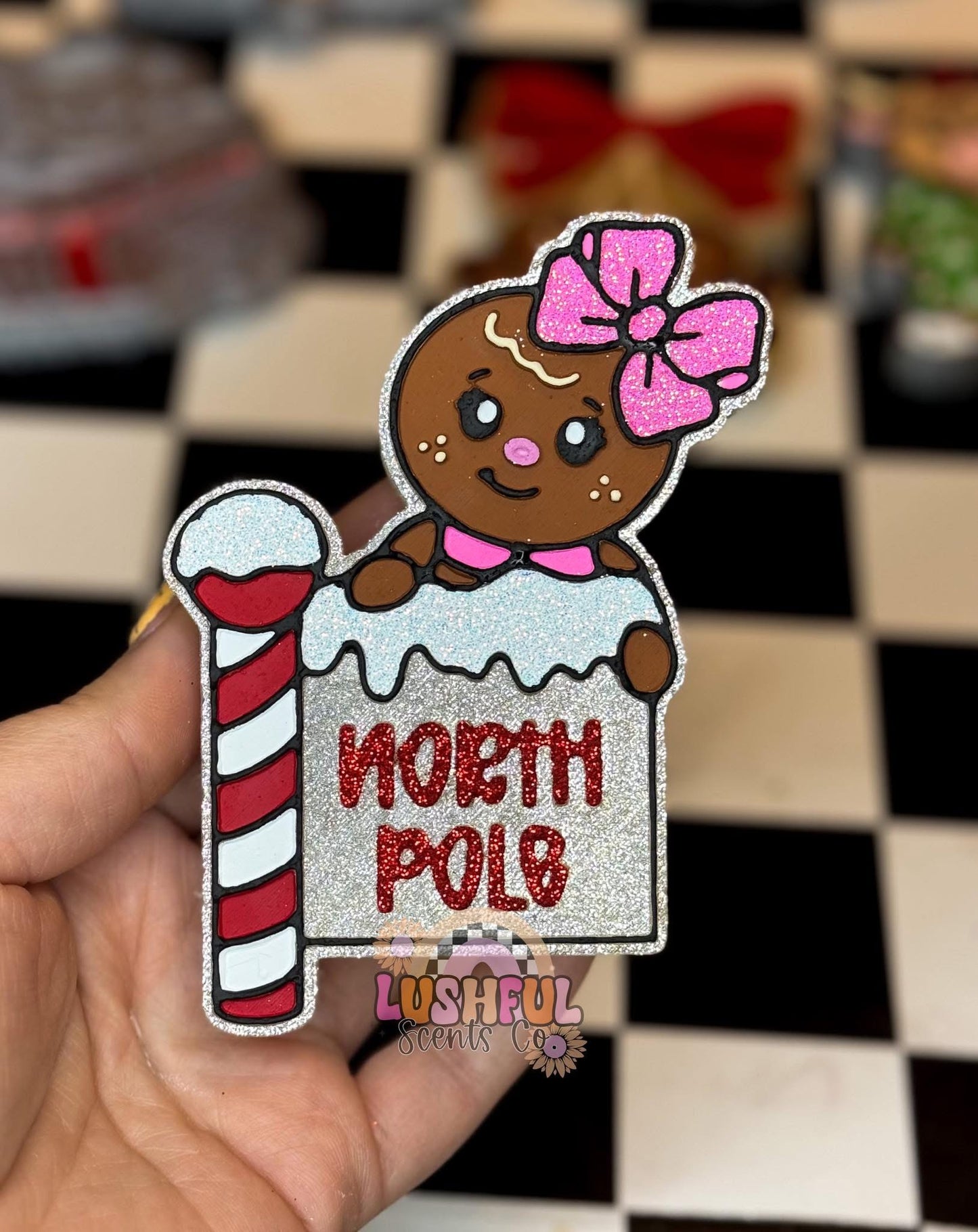 North Pole Gingy Silicone Mold