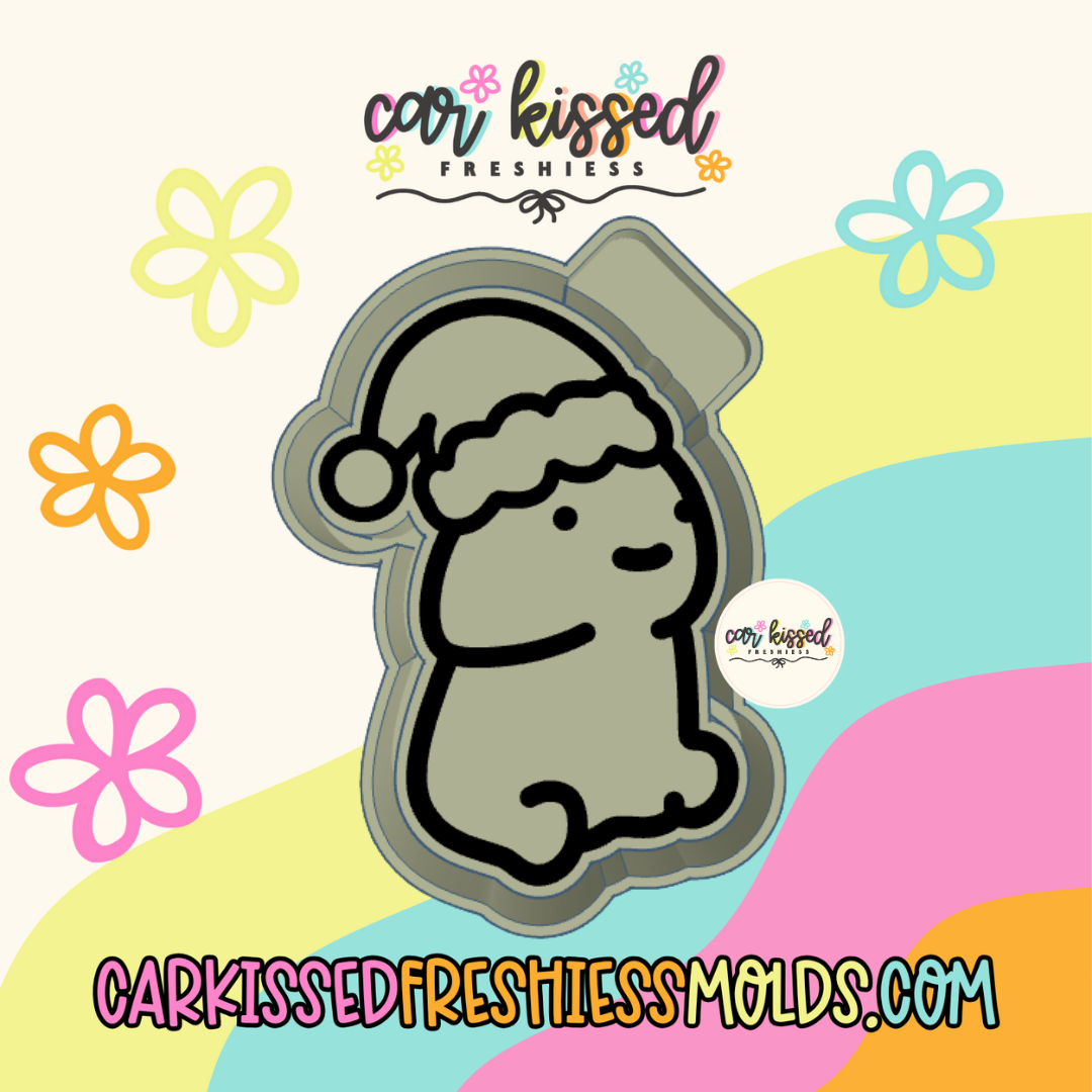 Santa Peen Silicone Mold