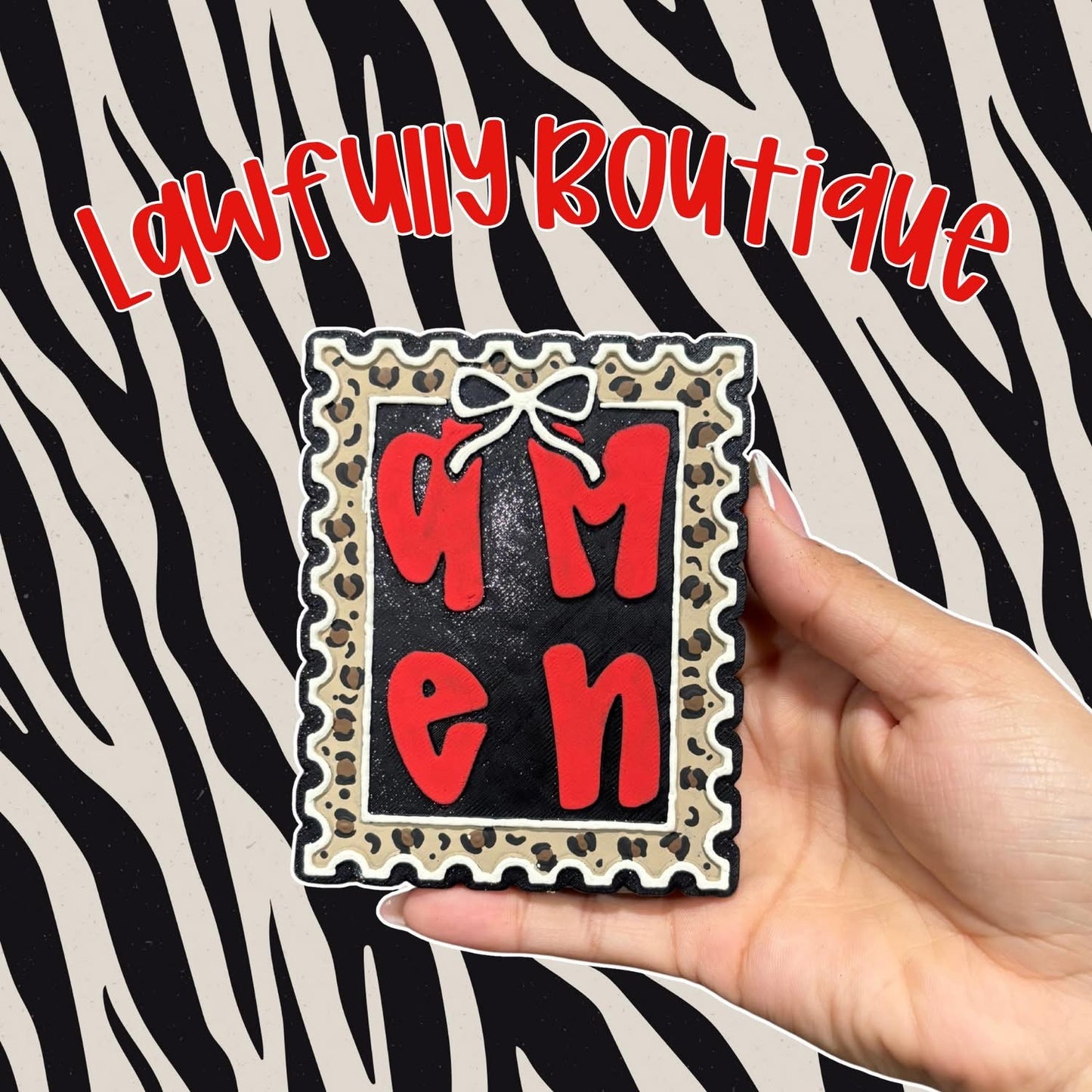 Amen Stamp Silicone Mold