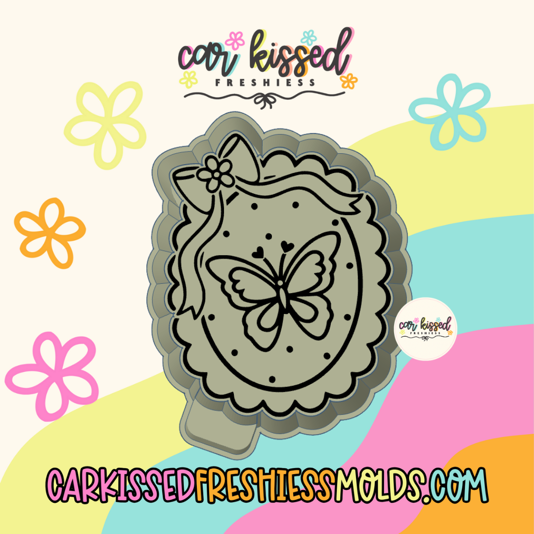 Butterfly Frame Silicone Mold