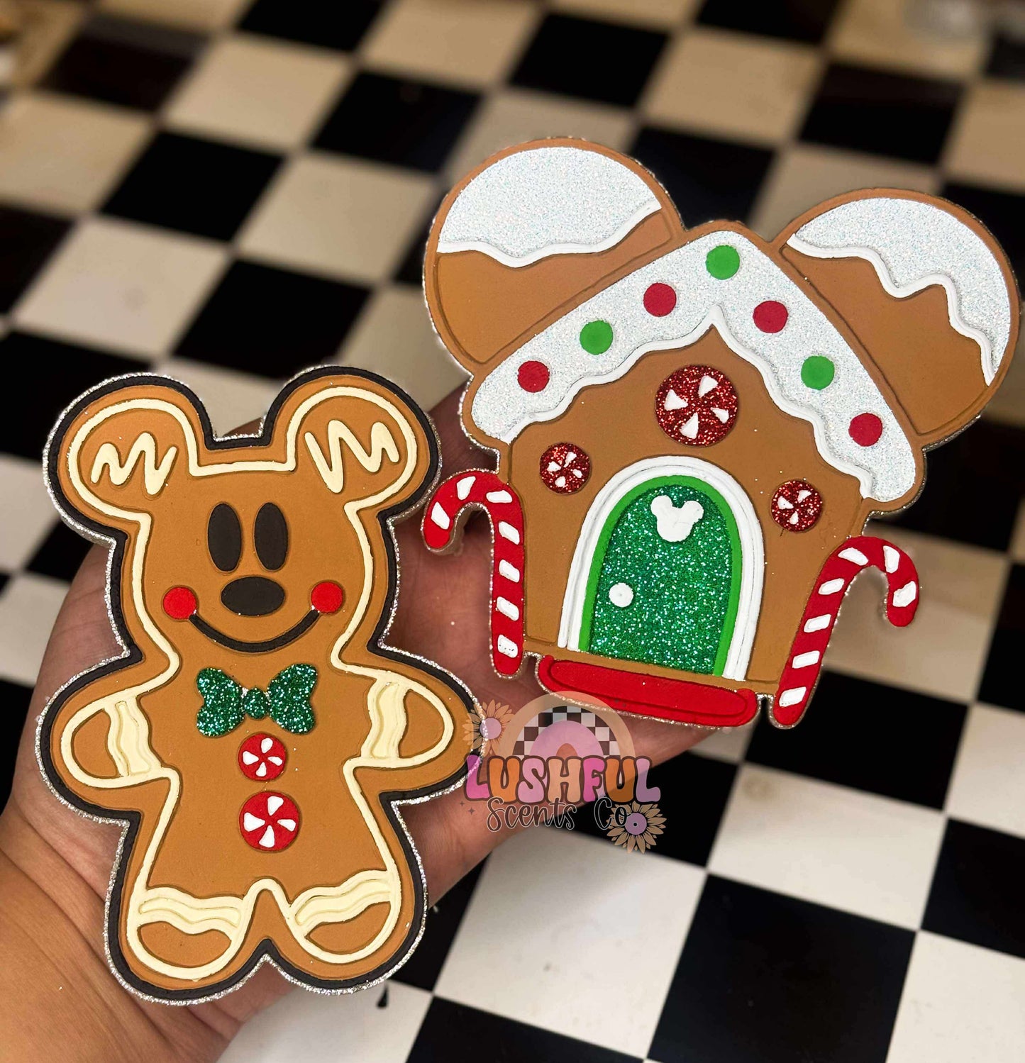 Gingerbread Boy Mouse Silicone Mold