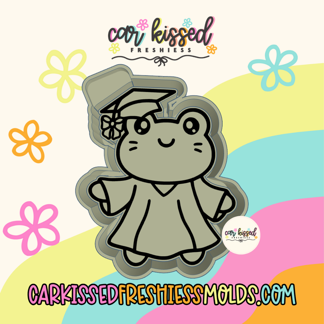 Frog Grad Silicone Mold