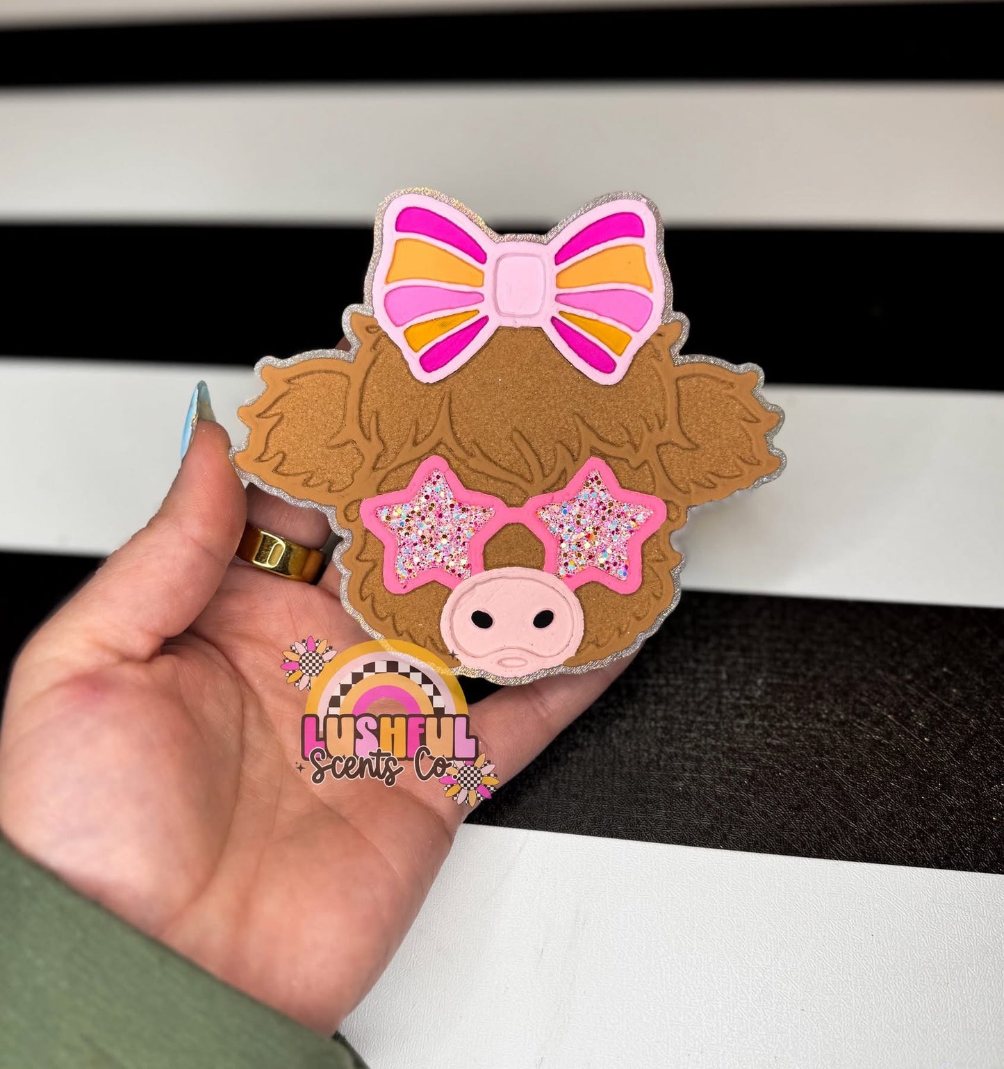 FOJ Highland Cow Silicone Mold