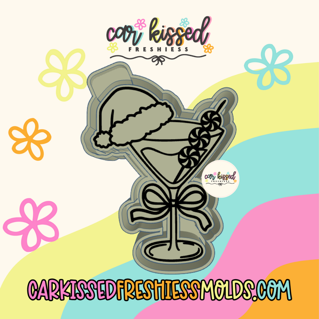 Peppermint Cocktail Silicone Mold