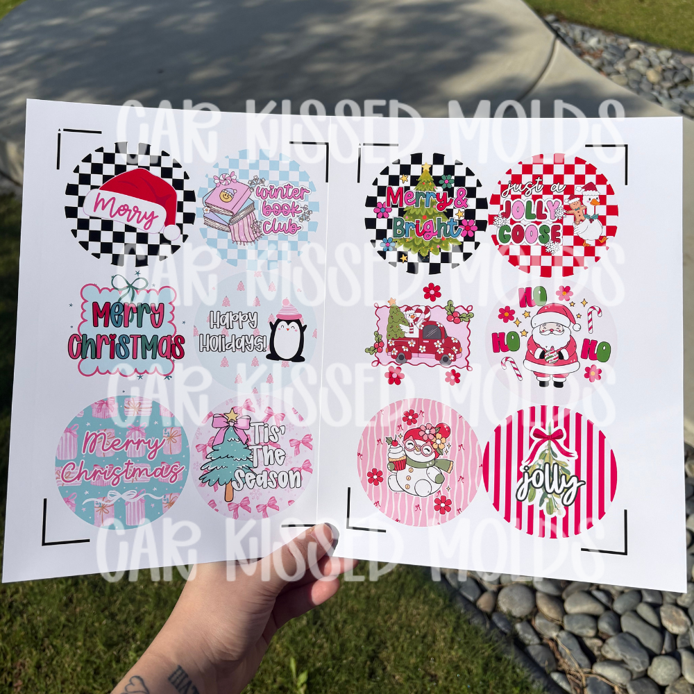 Christmas Themed Cardstock Pack