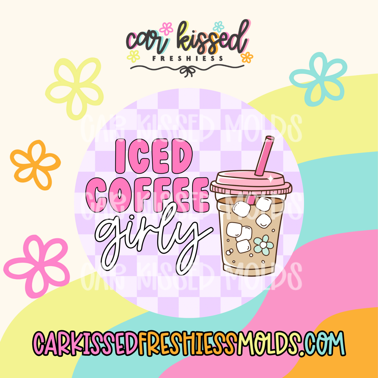 Iced Coffee Girly Cardstock