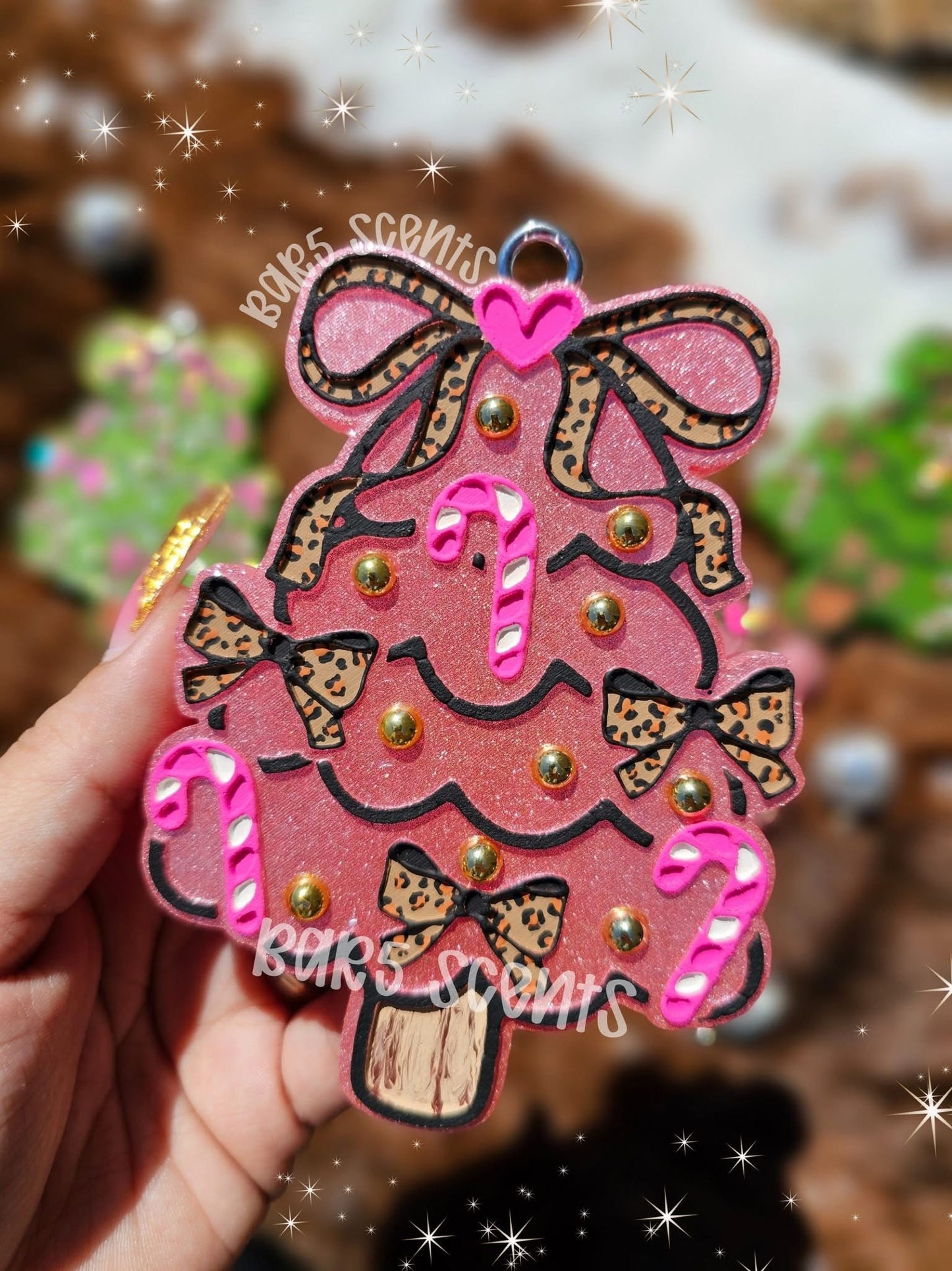 Girly Xmas Tree Silicone Mold