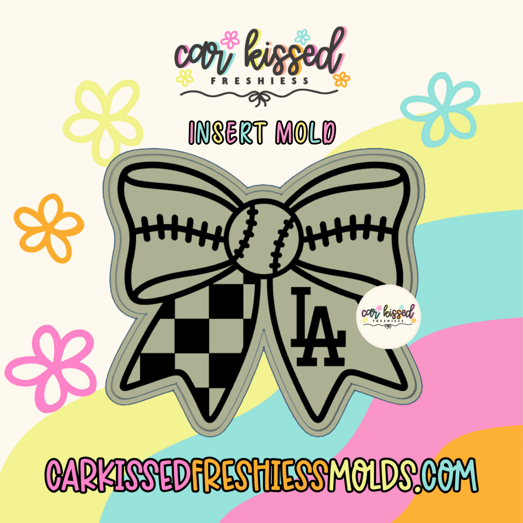 Baseball/Basketball Bow Insert Silicone Mold