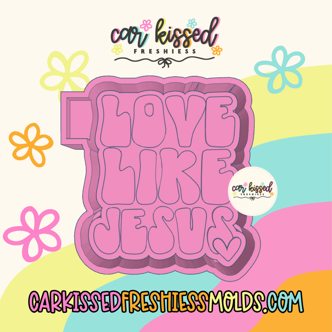 Love Like Jesus Silicone Mold