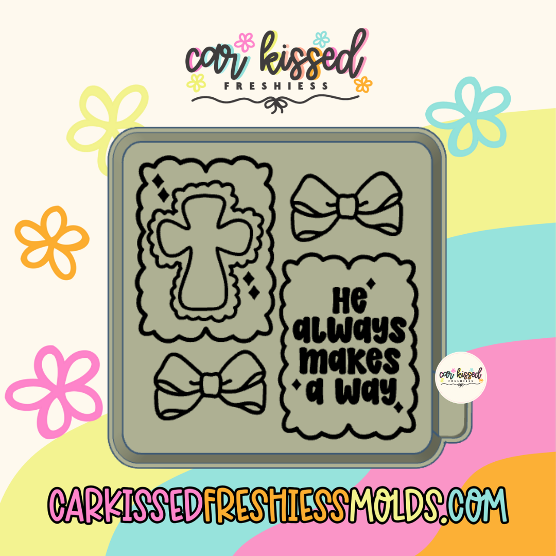 Always Makes A Way Frame Silicone Mold