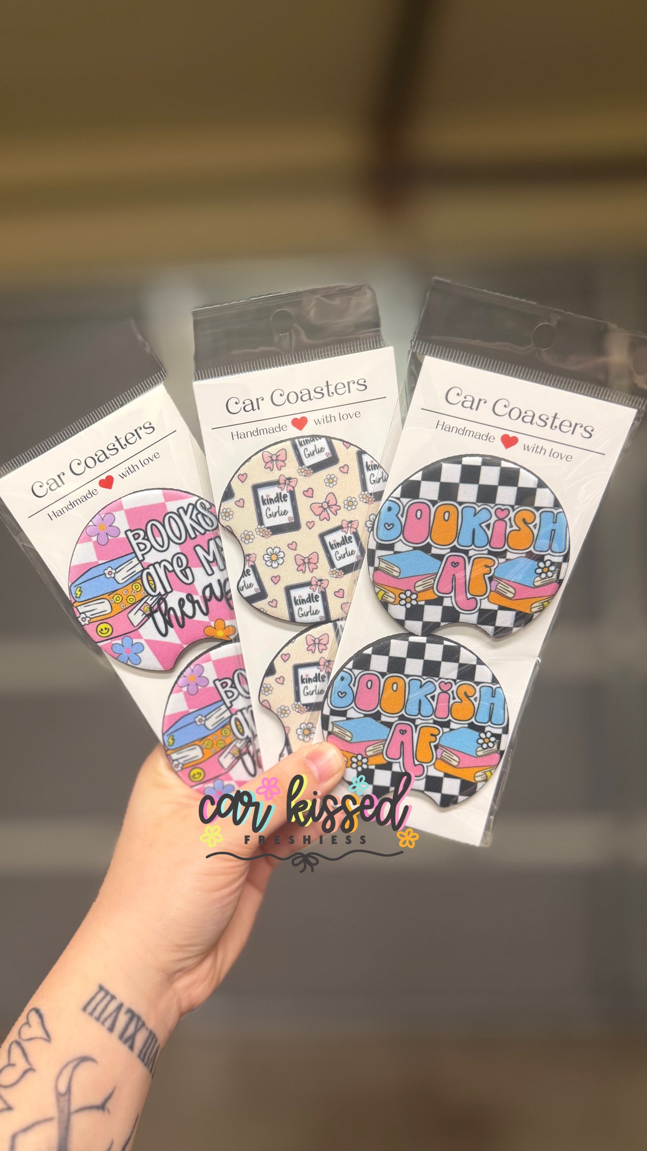 Wholesale Car Coasters 25 Sets Random Mix