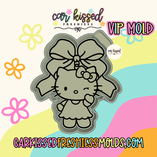 Kitty Charm Silicone Mold