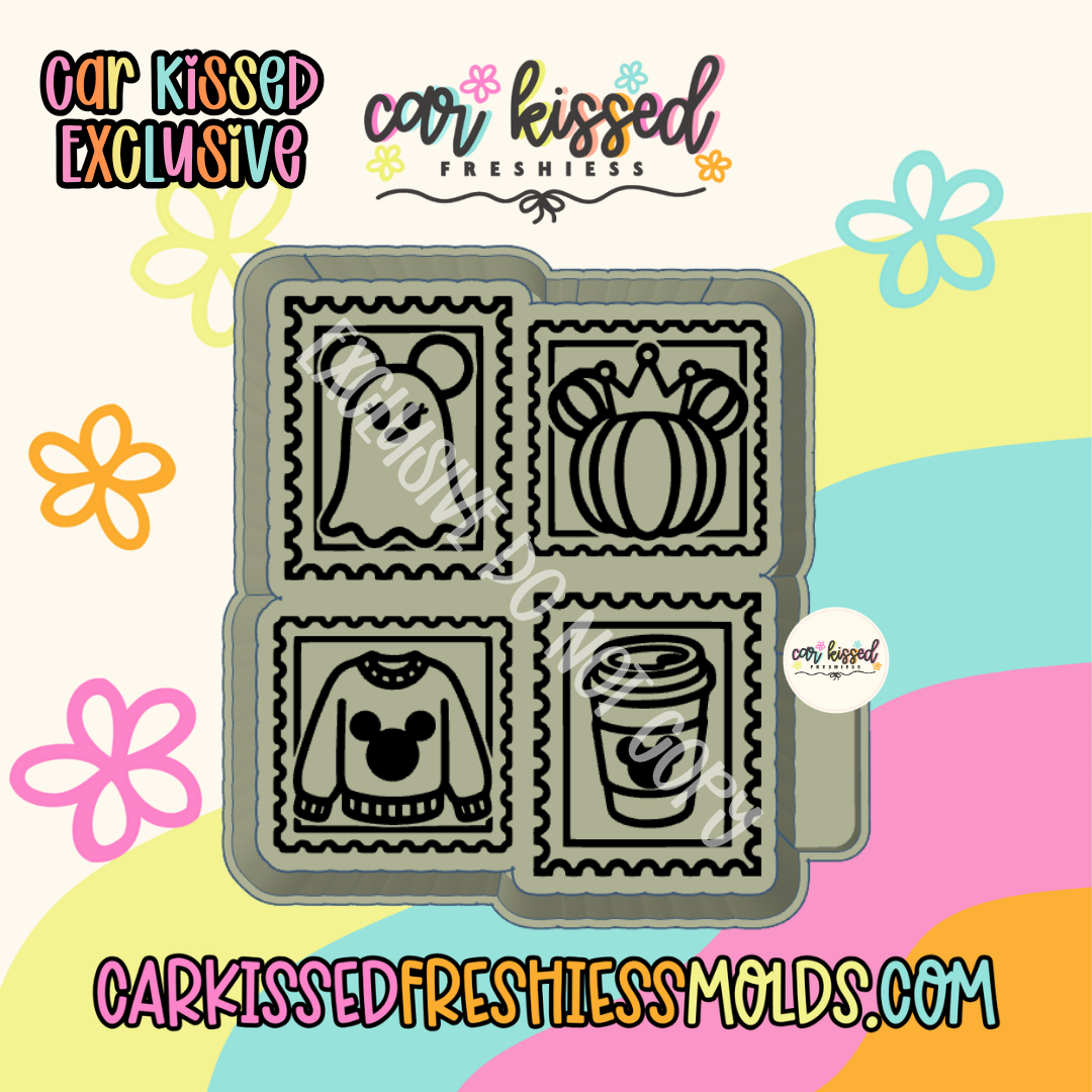 EXCLUSIVE Fall Mouse Stamp Silicone Mold