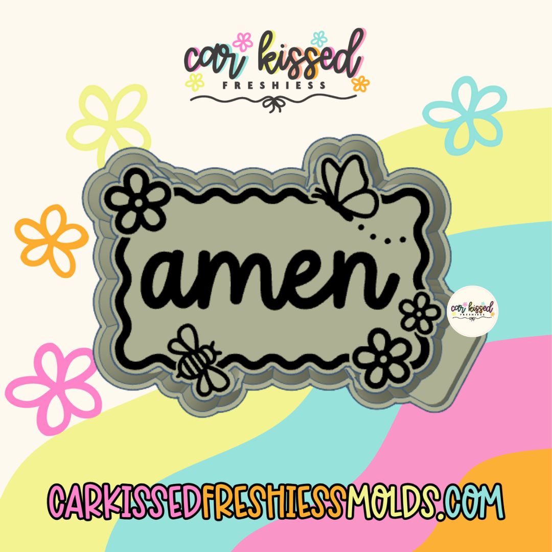 Amen Frame Silicone Mold